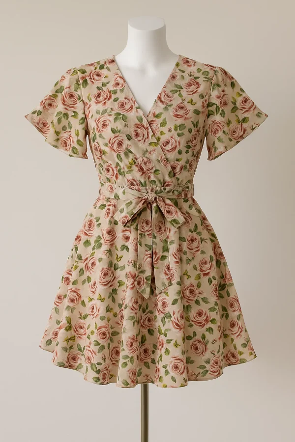 Jolie robe fleurie