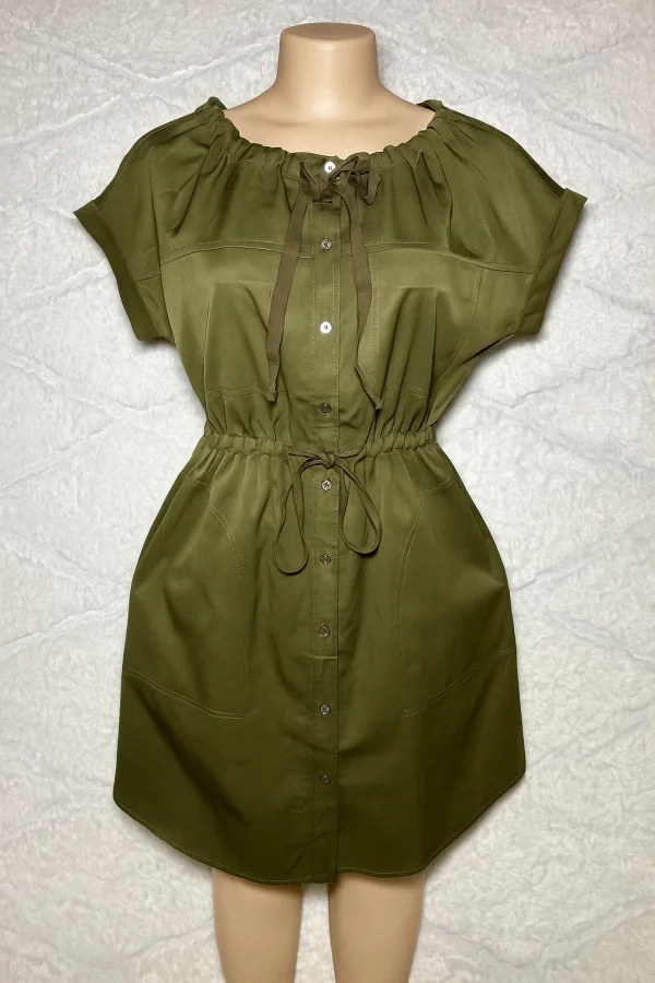 Robe vert militaire