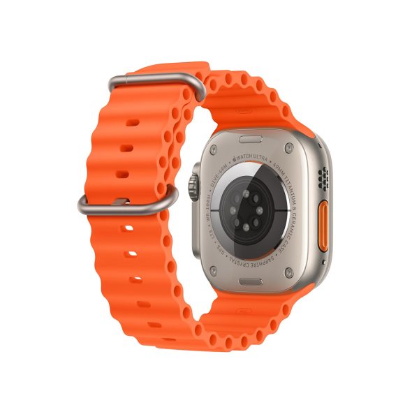Apple Watch Series 7, Red Aluminum Case with Red Sport Band – Image 3