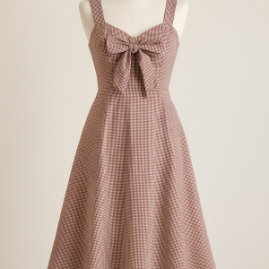 Robe à carreaux