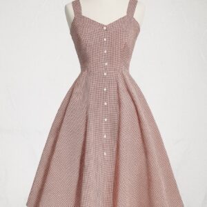 Robe à carreaux
