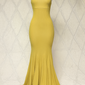 Longue robe moulante