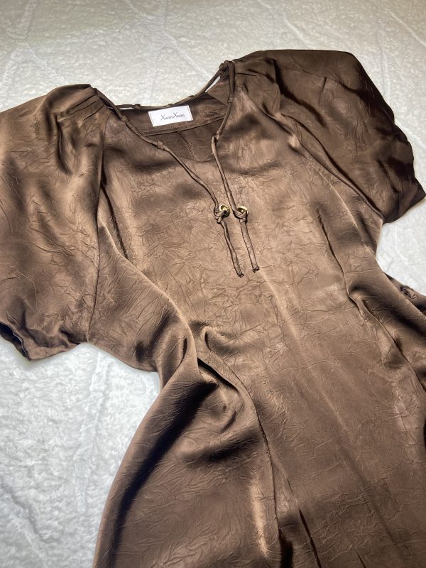 Robe longue au chocolat – Image 2