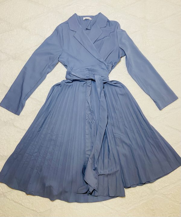 Robe portefeuille bleue – Image 3