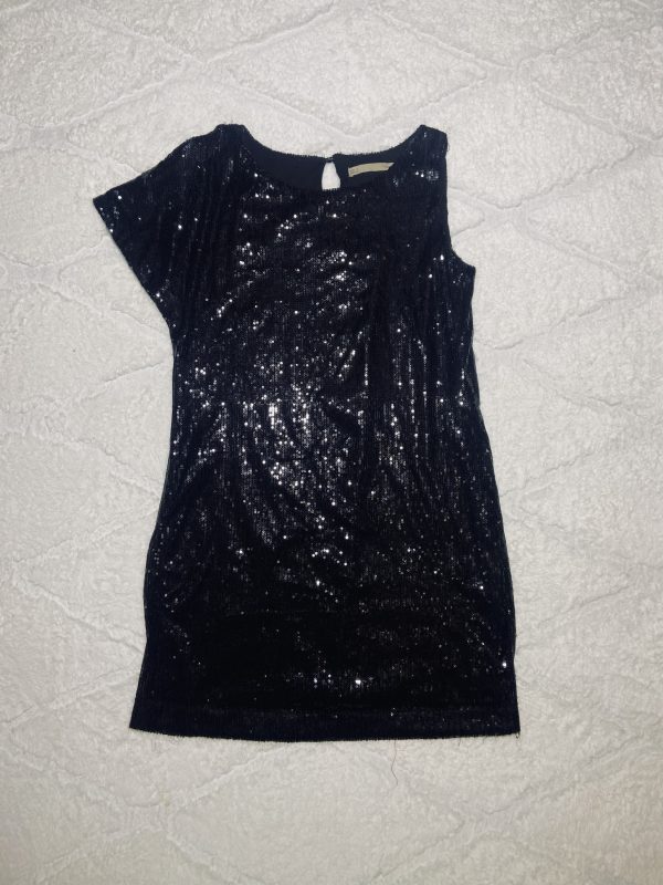 Robe de sortie strass noire – Image 2