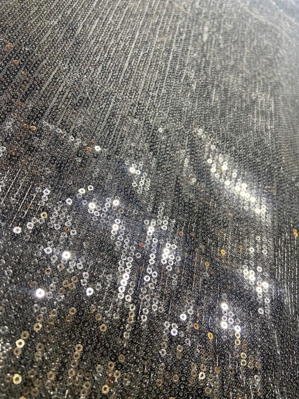 Robe de sortie strass noire – Image 4