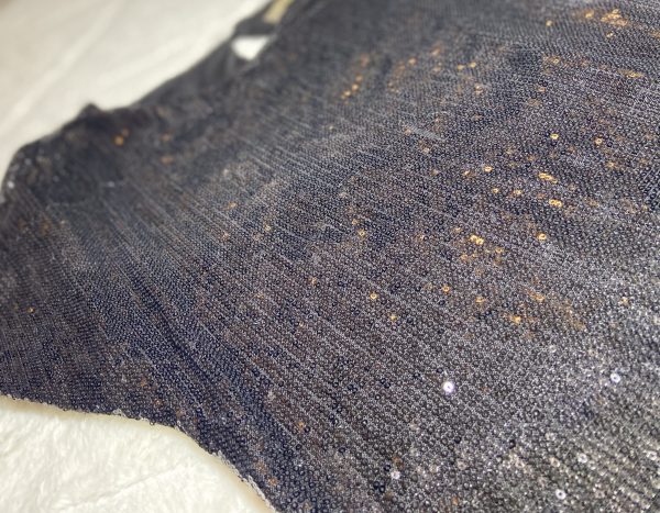 Robe de sortie strass noire – Image 3