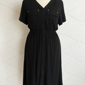 Robette noire voile