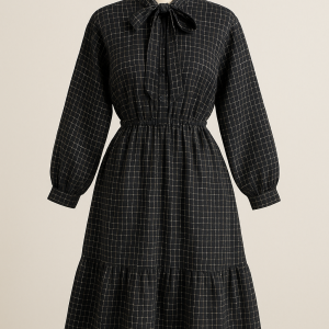 Petite robe noire et blanche