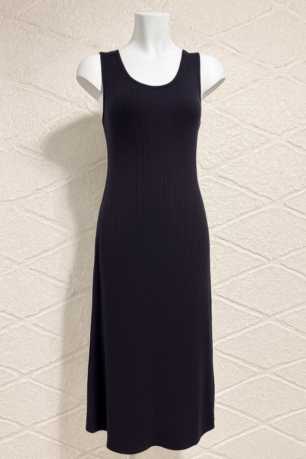 Robe droite noire