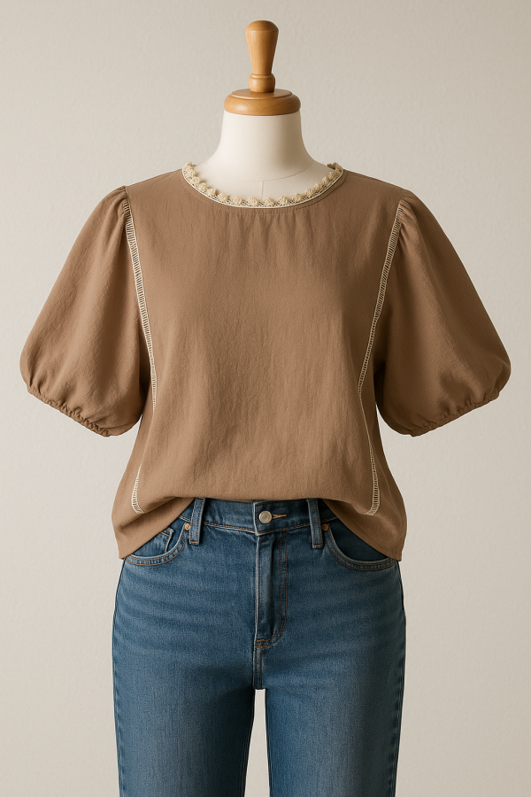 Petit haut beige