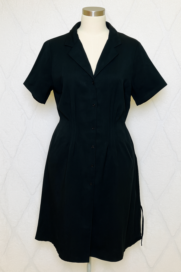 Petite robe noire à corde