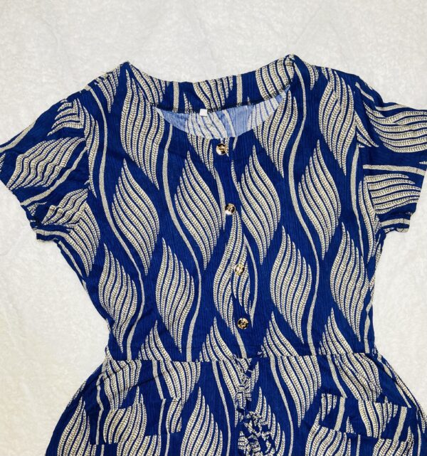 Robe à motif avec poches – Image 3