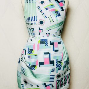 Petite robe vert citron