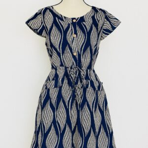 Robe à motif avec poches