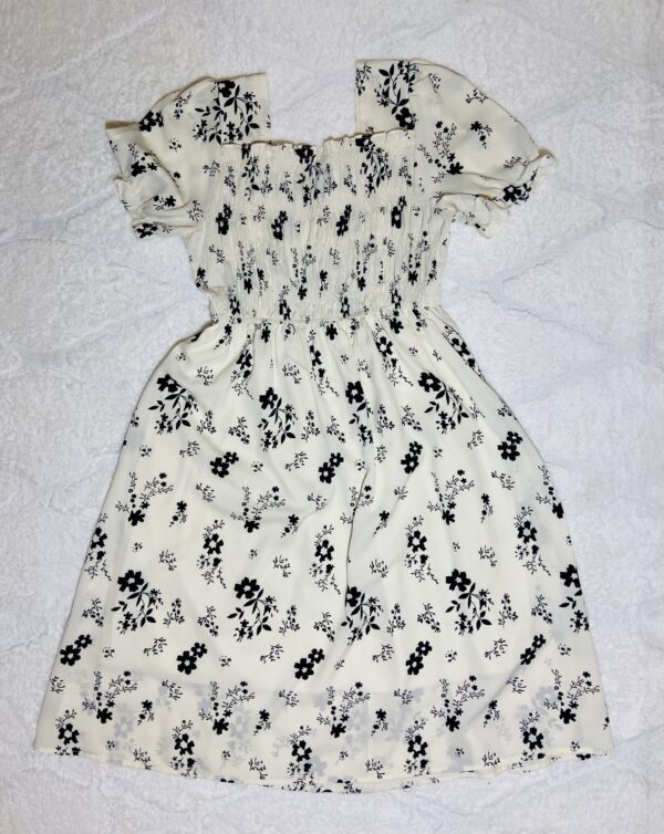 Robe d’allaitement blanche – Image 2