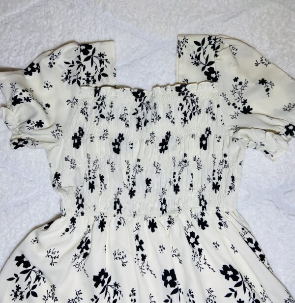 Robe d’allaitement blanche – Image 3