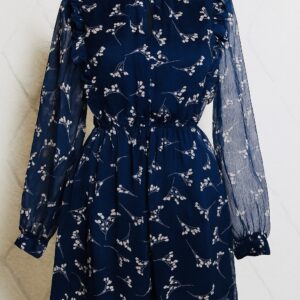 Robe bleue marine
