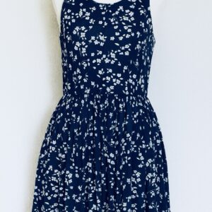 Robe fleurie bleue