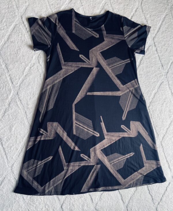 Robe ample à motifs – Image 2