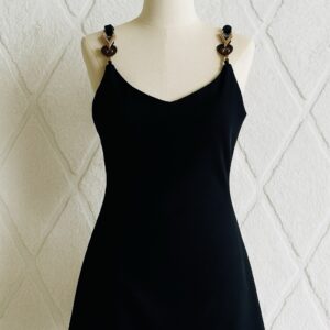 Robe noire mini