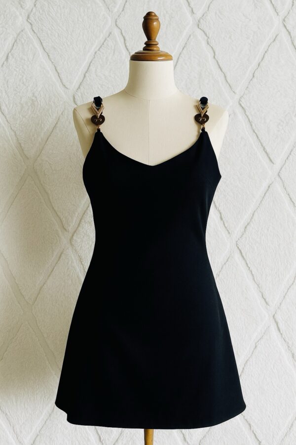 Robe noire mini
