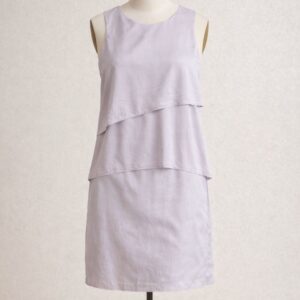 Robe étages violette