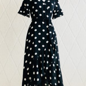 Robe à pois B&W