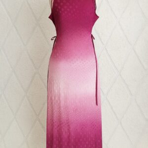 Robe rose dégradée