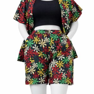 Ensemble jacket short Afritude