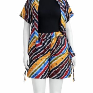 Ensemble jacket short Afritude