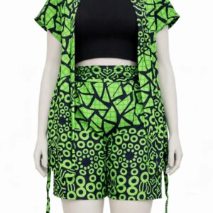 Ensemble jacket short Afritude