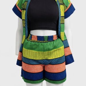 Ensemble jacket short Afritude